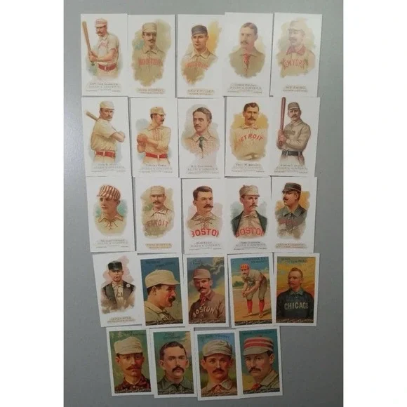 Vintage Captain Jack Glasscock Complete 24 Tobacco Card Set Brand New Sealed - Picture 3 of 6